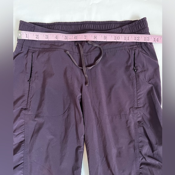 ATHLETA Active Dark Purple Women’s Pants Size 0 - Picture 4 of 6
